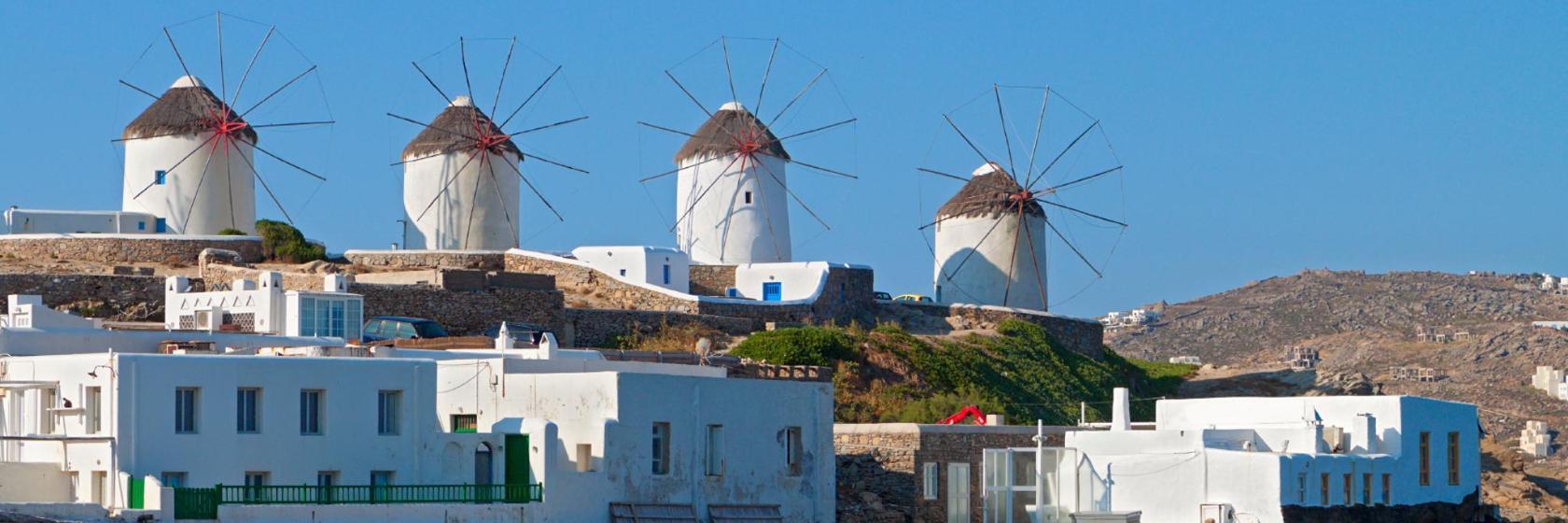 Moulins à vents de Mykonos