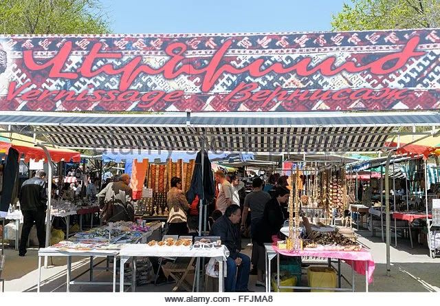 Marché Erevan Vernissage