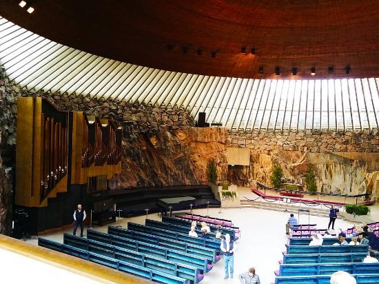 Église Temppeliaukio d'Helsinki