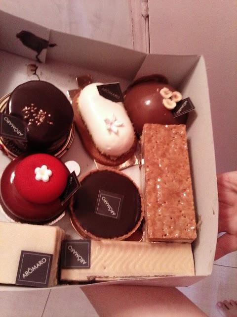 Patisseries chez AROMARO