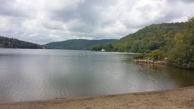 Plage du lac Mercier