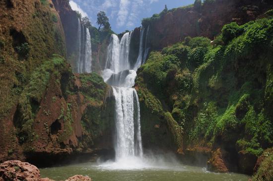 Vue Des Cascades D'Ouzoud
