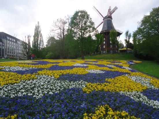 Moulin à vent am Wall