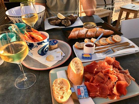 Degustation Huitres Hossegor Lou Casaou De Le Ma