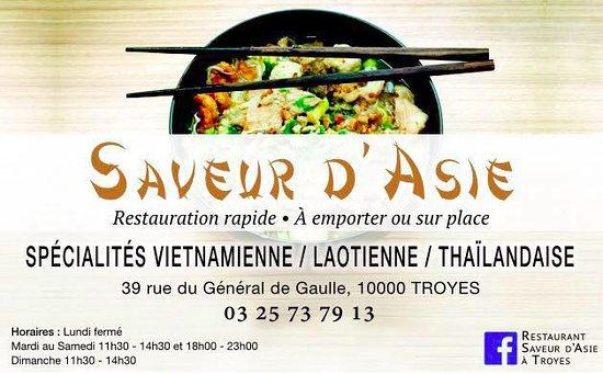 Saveur D'asie