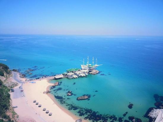 Plage de Jeongdongjin