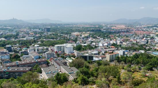 Point de vue de Khao Rang Hill