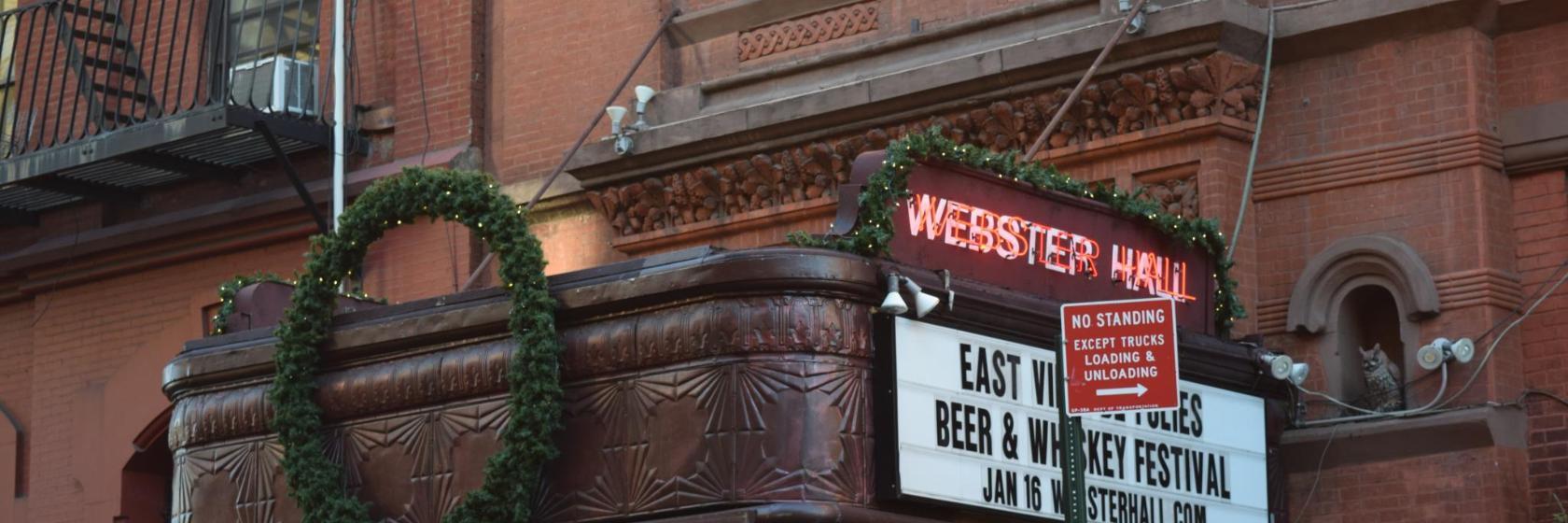 Salle de concert Webster Hall