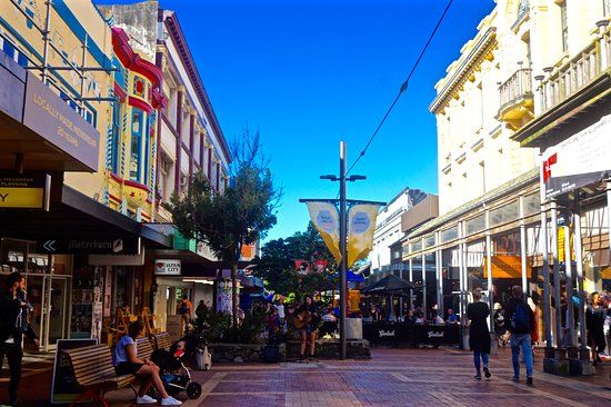 Le quartier de Cuba Street