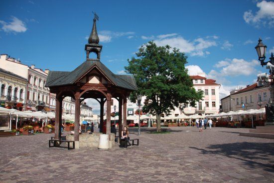 Place du marché de Rzeszów